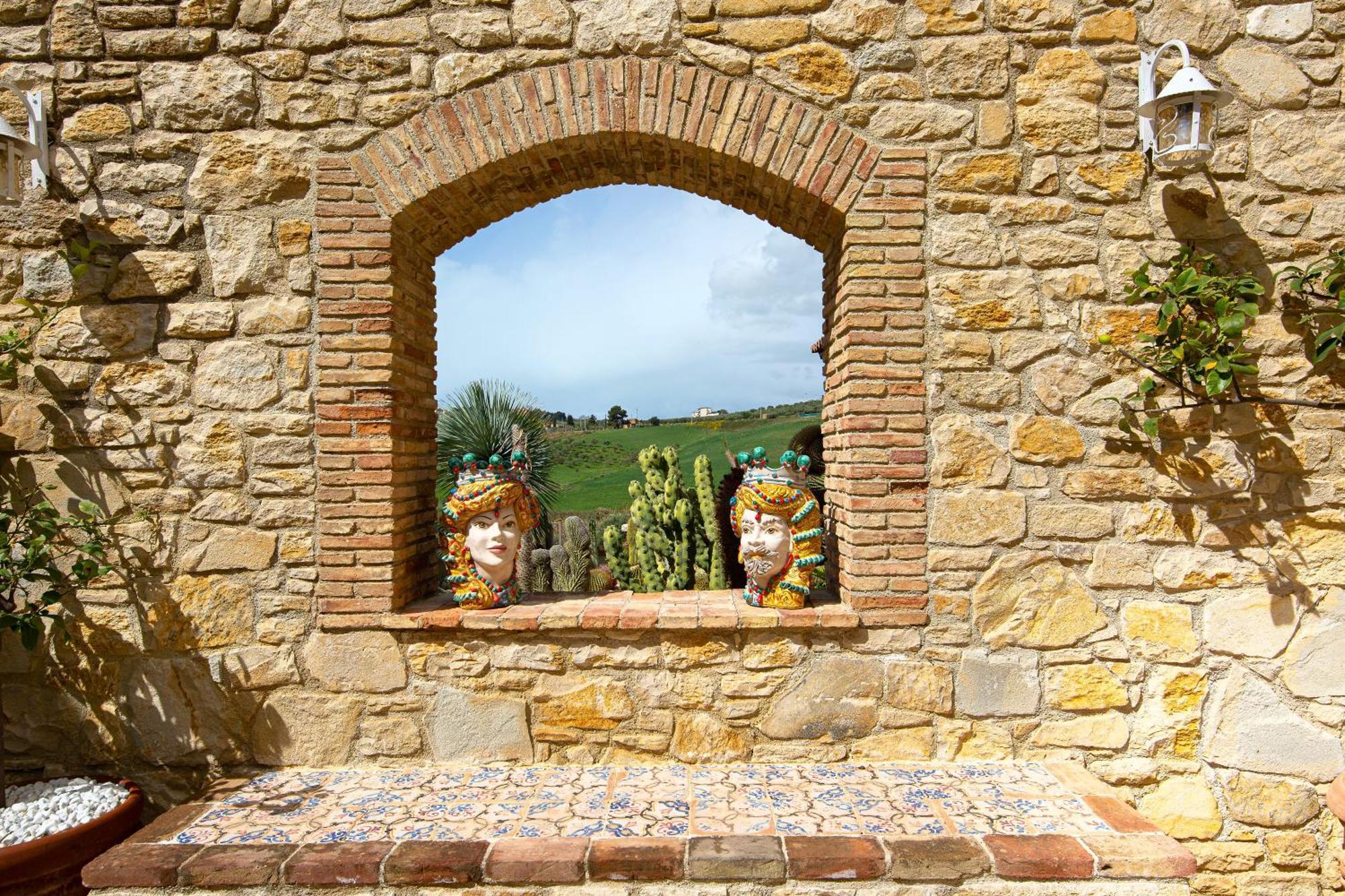 Gasthaus Garden Cactus Villaggio Mosè Exterior foto
